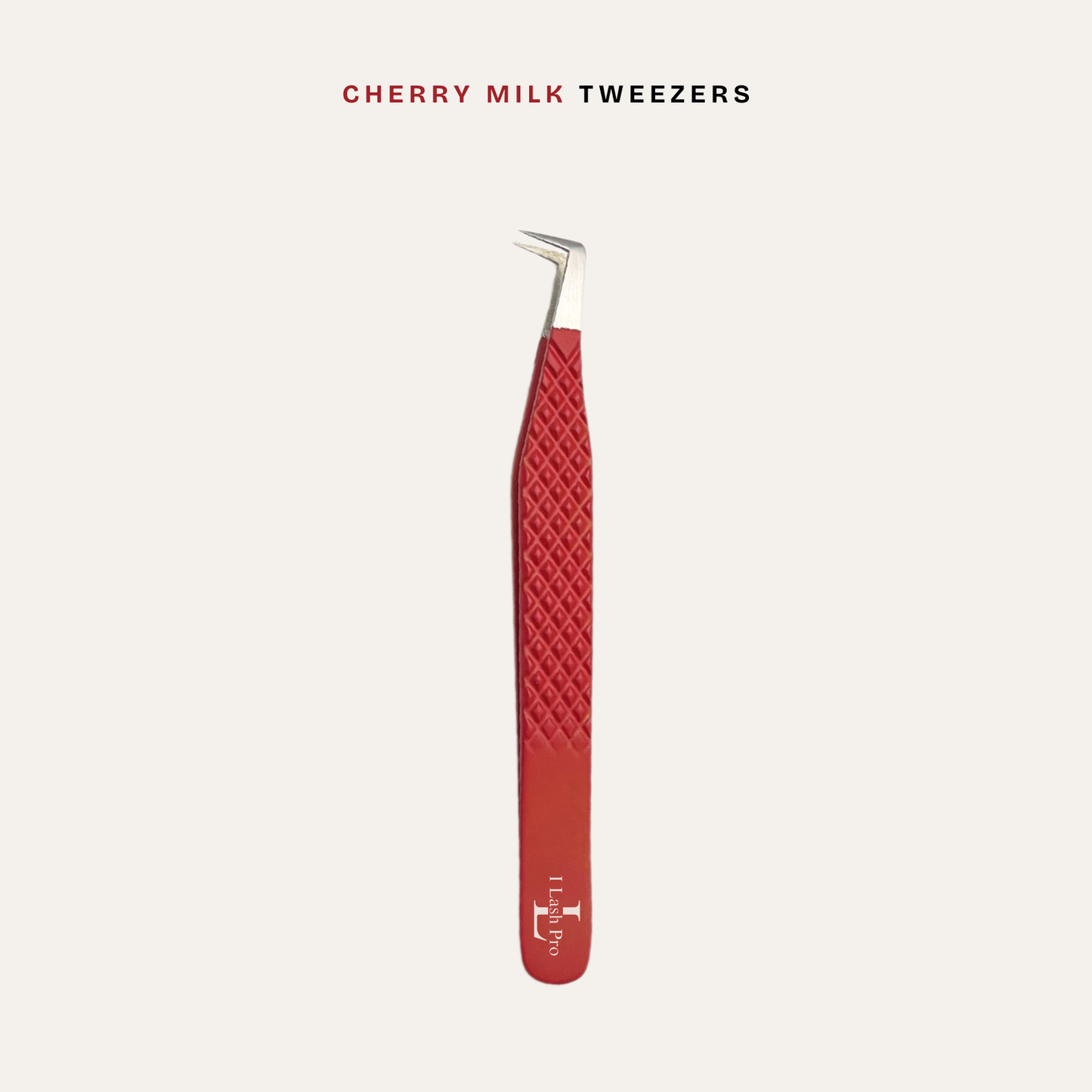 Cherry Milk Tweezer - 90 Degree Boot