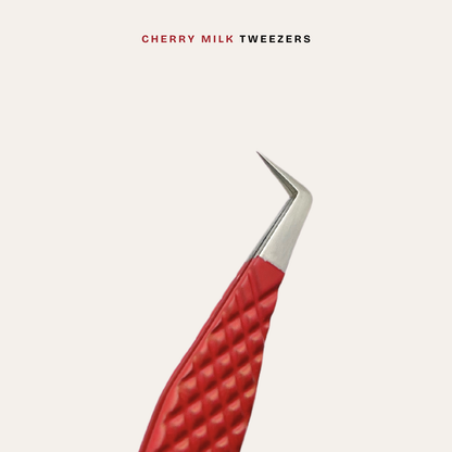 Cherry Milk Tweezer - 90 Degree Boot