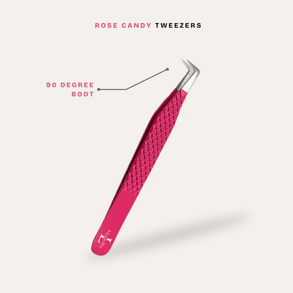 Rose Candy Tweezers Set