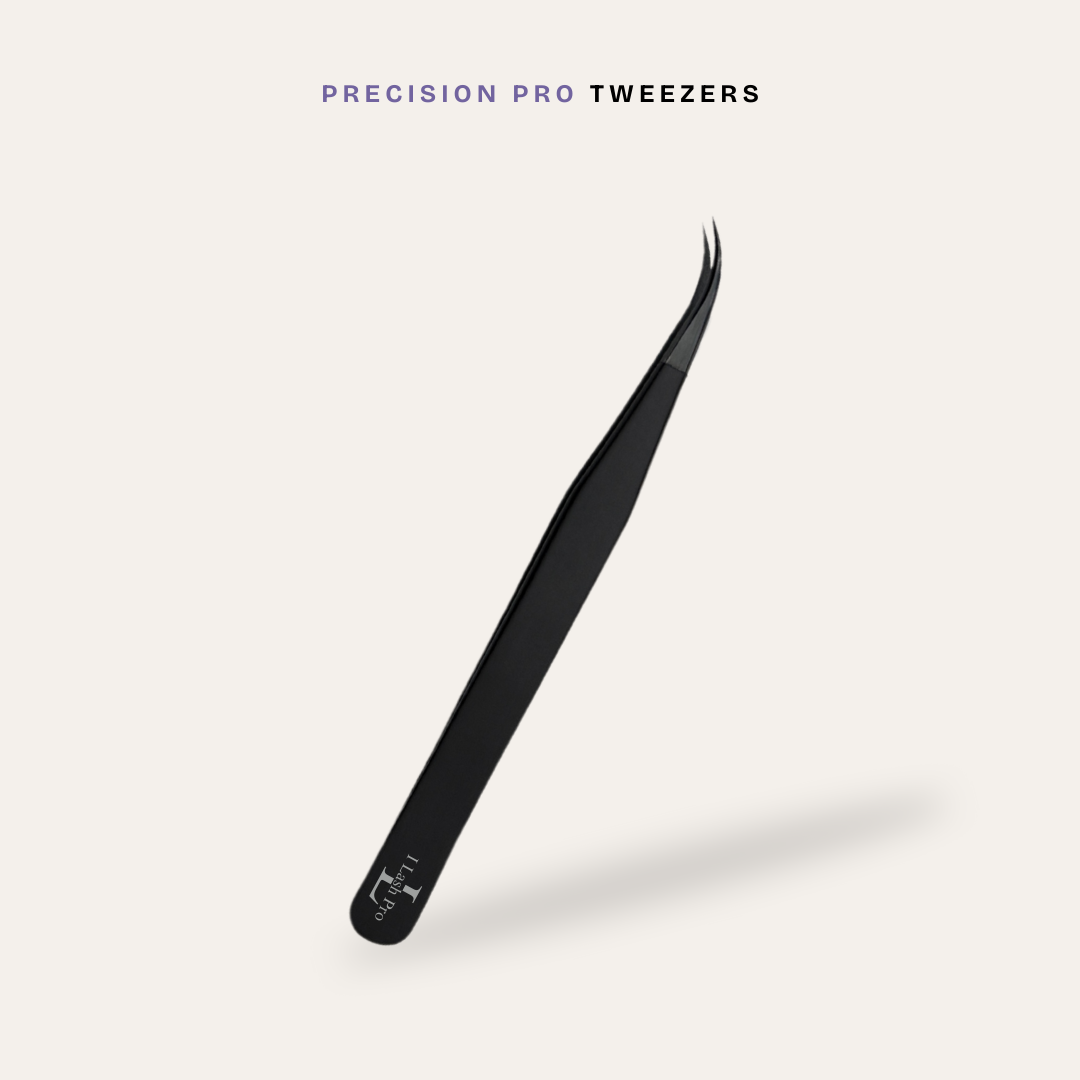 Precision Pro Tweezers - BnB Edition (Curved Tip)