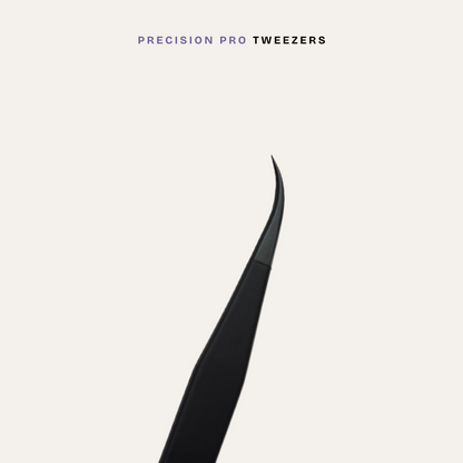 Precision Pro Tweezers - BnB Edition (Curved Tip)