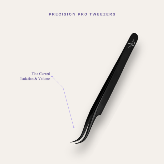 Precision Pro Tweezer - Fine Curved