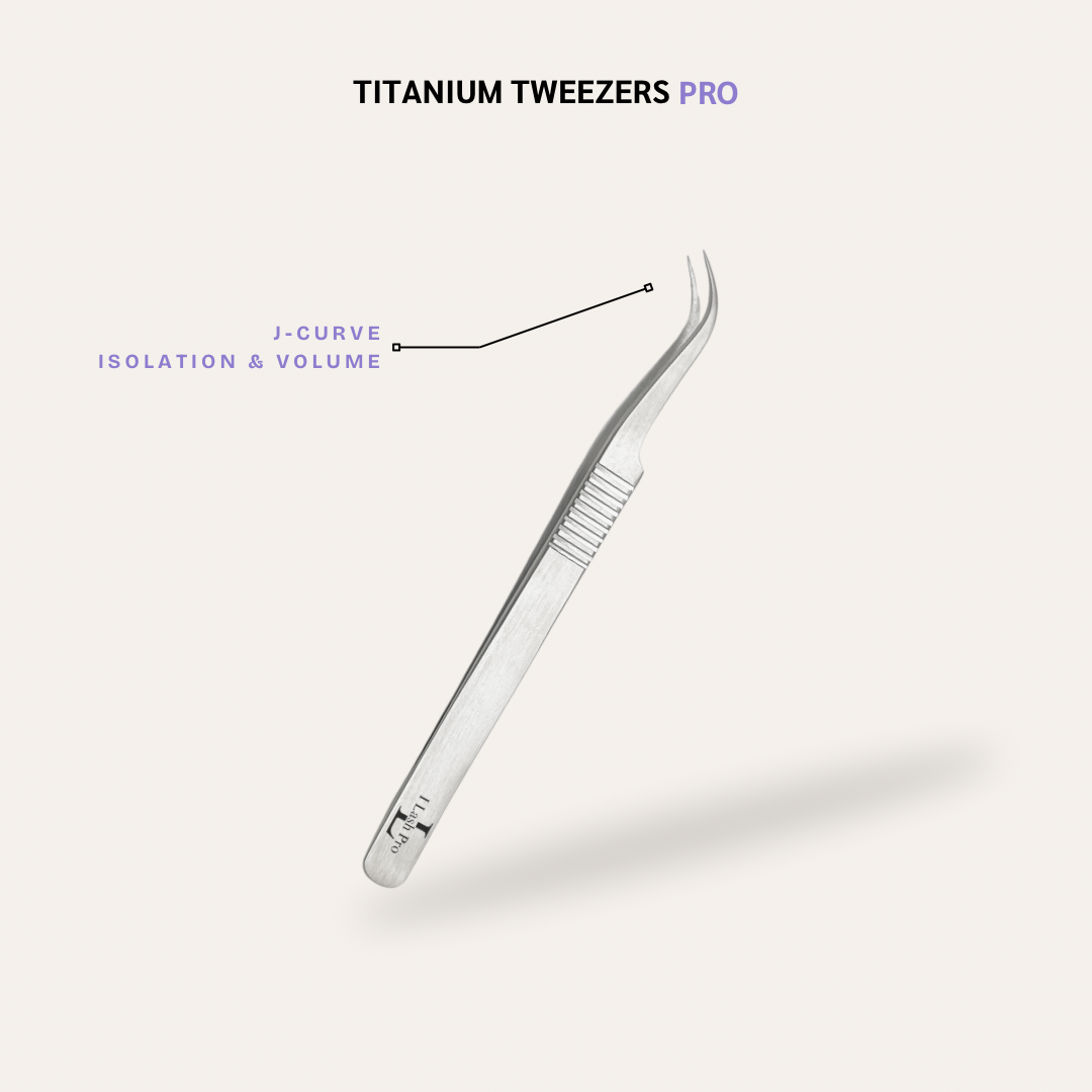 Titanium Tweezer Pro J-Curve