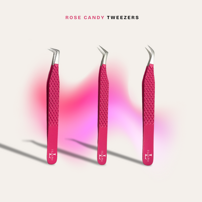 Rose Candy Tweezers Set